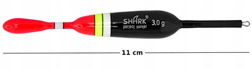 Spławik Przelotowy z BALSY SHARK 3,0 g / 11 cm na Arena.pl
