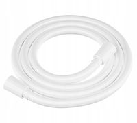 MEXEN WĄŻ PRYSZNICOWY BEZSKRĘTNY PVC 150 cm BIAŁY