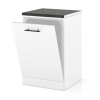 Front Do Zabudowy Zmywarki 60cm Szafka Kuchenna Spremium Biały Mat