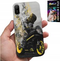 ETUI DO HUAWEI Y6 2019 - MOTOR MOTOCYKLE FAN WIELE WZORÓW PLECKÓW