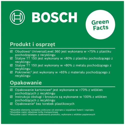 LASER KRZYŻOWY UNIVERSALLEVEL 360 0603663E05 BOSCH na Arena.pl