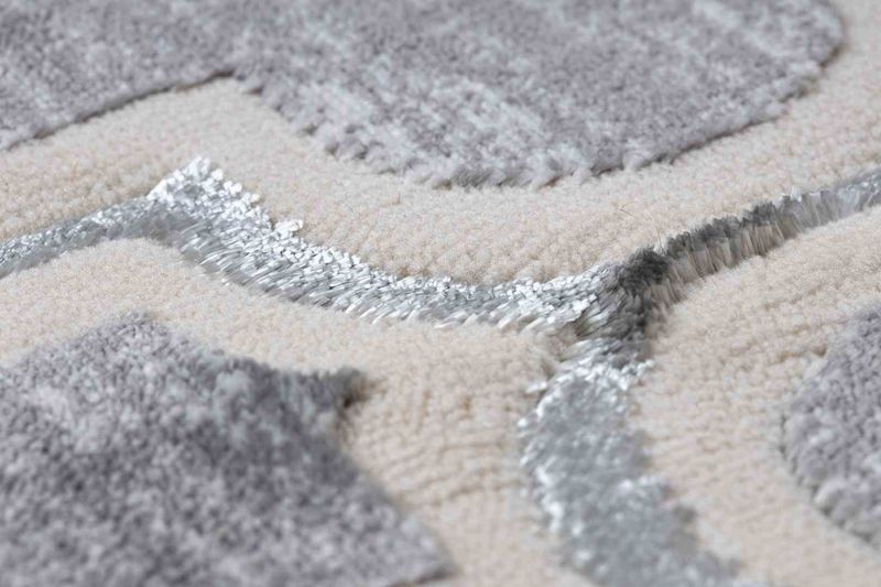 RUG/LU/IONA/CLOVER/GREY+CREAM/80x150 zdjęcie 8