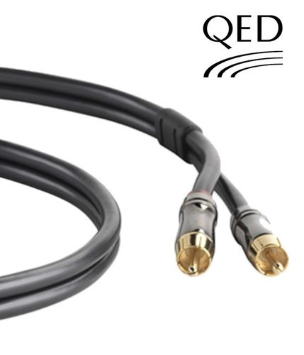 QED PERFORMANCE GRAPHITE QE6101 – Kabel 2RCA 1m Kolor - 1m na Arena.pl