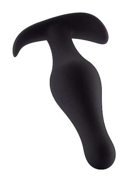 Butt Plug With Handle - Small - Black zdjęcie 2