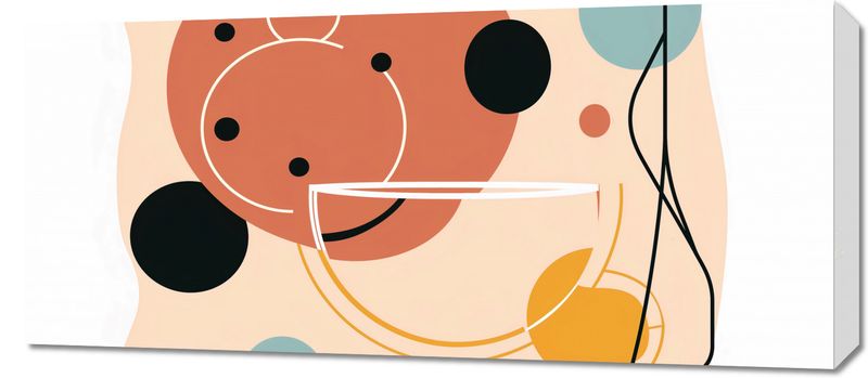 Obraz 90x40cm Harmonia Ciepła zdjęcie 1