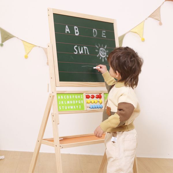 VIGA Duża Tablica Edukacyjna 2w1 zdjęcie 2