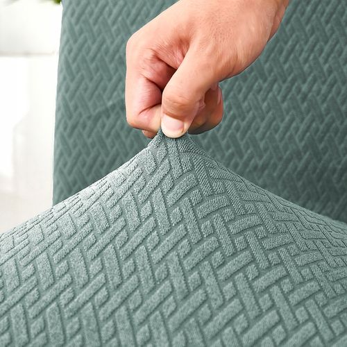 Pokrowiec Na Krzesło Miętowy Żakard Elastyczny na Arena.pl