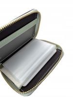 Etui Na Karty Kredytowe Miętowe Z Frędzlem