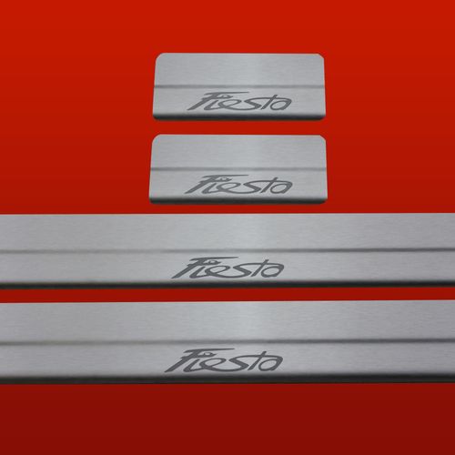 Listwa progowa FORD FIESTA MK7 Stal nierdzewna 304 mat 4szt na Arena.pl