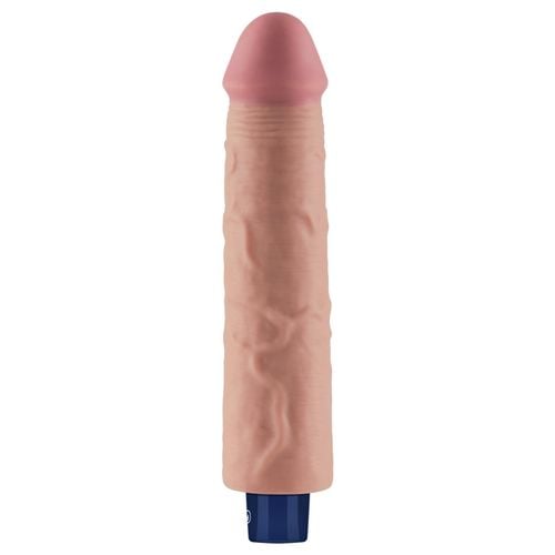 9.5" real softee rechargeable tpe vibrating dildo(flesh) na Arena.pl