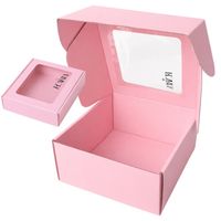 pudełko ozdobne prezentowe róż 20x20x10 cm  pdoz27