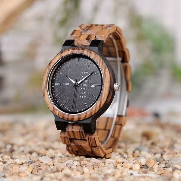 Drewniany zegarek BOBO BIRD O26-2 Unisex Bobobird zdjęcie 3