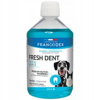 Francodex Fresh Dent Płyn do higieny jamy ustnej psów i kotów 500ml