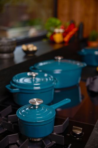 Rondel Żeliwny TIERRA 14 CM 0.9L morski NOIS na Arena.pl