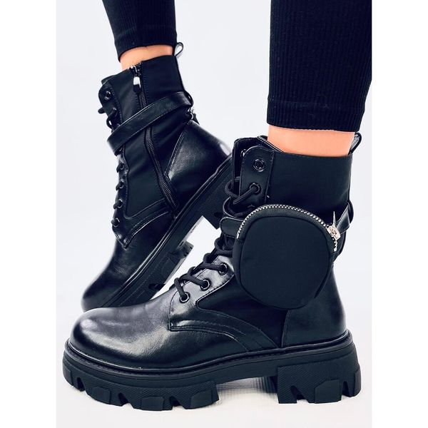 Botki sznurowane Black r.39 zdjęcie 4