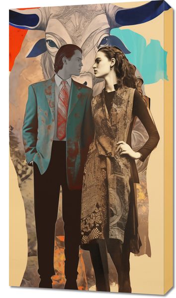 Obraz 50x90cm Dialog Kultur zdjęcie 1