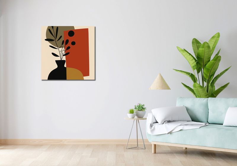 Obraz 70x70cm Dynamika Kompozycji zdjęcie 2