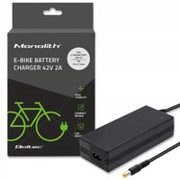 Ładowarka do roweru elektrycznego 36V 42V 2A wtyk 5.5*2.5 Qoltec 50761