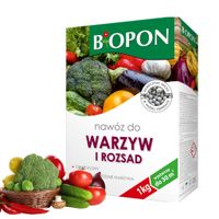 Biopon Bopon Nawóz do warzyw rozsad mineralny granulowany obfite plony 1kg