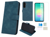 Etui z klapką do SAMSUNG GALAXY A27 5G skórzane zamykane + folia ochronna