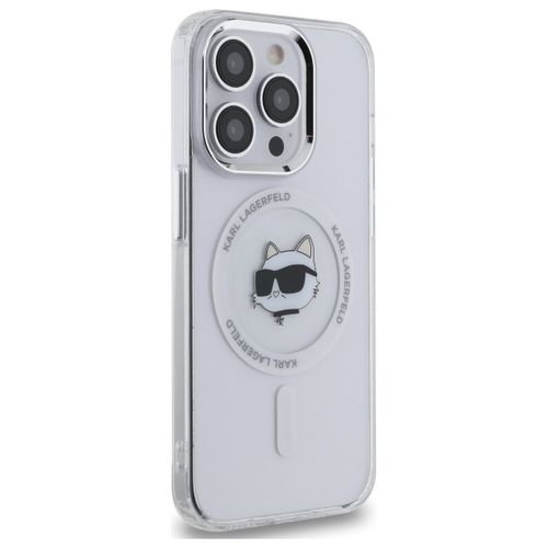 Etui Karl Lagerfeld do iPhone 14 Pro, Biały, MagSafe na Arena.pl