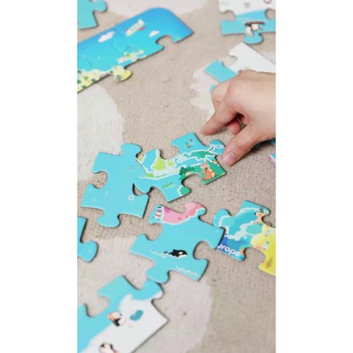 CLASSIC WORLD Puzzle Drewniane Mapa Świata na Arena.pl