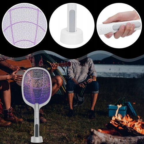 ELEKTRYCZNA ŁAPKA NA MUCHY PACKA NA OWADY KOMARY RAŻĄCA PRĄDEM na Arena.pl