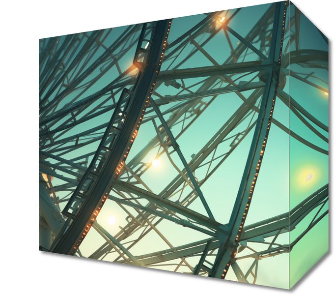 Obraz 20x20cm Światła Molocha zdjęcie 1