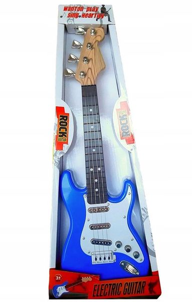GITARA ROCKOWA DLA DZIECI GRA STRUNY INSTRUMENT zdjęcie 5