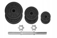 Hantle żeliwne regulowane SportForFun 1x 20 kg