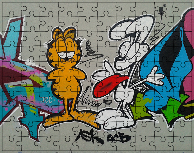 Puzzle Garfield zdjęcie 1