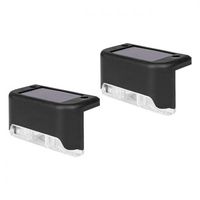 LAMPA LED SOLARNA IP54 CZARNA Z CZUJNIKIEM ZMIERZCHU 3200K