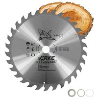 PIŁA TARCZA WIDIOWA DO CIĘCIA DREWNA 350x32 30 ZĘBÓW VERKE V44070