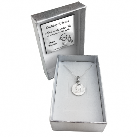 SREBRNY MEDALIK PAPIEŻ JAN PAWEŁ II SREBRO PRÓBY 925 na Arena.pl