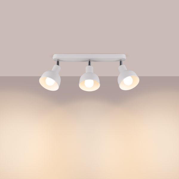 Plafon ELBA 3 biały zdjęcie 3