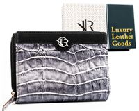 portfel damski sk. rv-791-sla-4927 black croco-bla