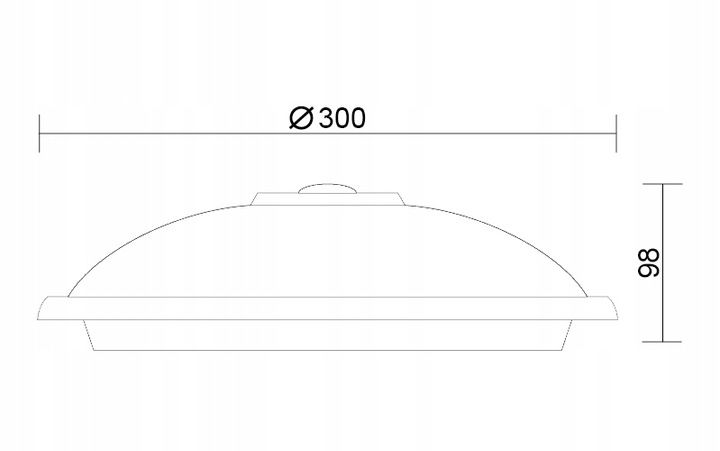 Plafon Oprawa Lampa sufitowa LED 2x E27 z czujnikiem SuperLED zdjęcie 3