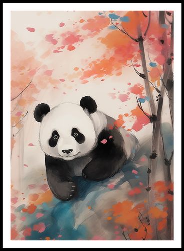 Plakat 64x90cm Panda wśród Klonów na Arena.pl