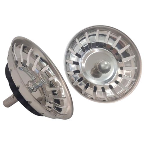 Sitko Korek Do Zlewu Kuchennego 80 mm Zestaw 2szt na Arena.pl