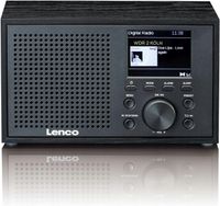 Radio kompaktowe sieciowo-bateryjne DAB+ Lenco DAR-017 Bluetooth 5.0 HIT !