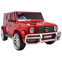 MERCEDES G63 AMG DLA 2 DZIECI,24V,4X4,MIĘKKIE KOŁA EVA,MIĘKKIE SIEDZENIE,LAKIER POLEROWANY FULL OPCJA/S-307