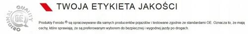 FERODO KLOCKI HAMULCOWE PRZÓD MAZDA 6 GJ GL 2012- na Arena.pl