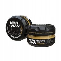 Pomada do Włosów MOCNA NISHMAN Hair Styling Gold One 07 Wax Wosk 150ml