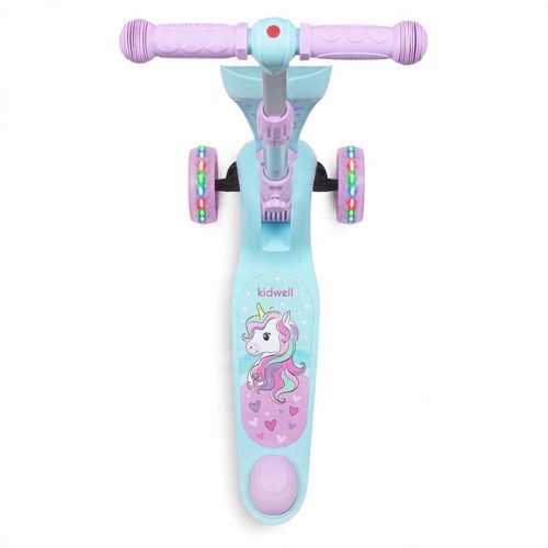 Hulajnoga balansowa 2w1 Kidwell Rimba jeździk LED na Arena.pl