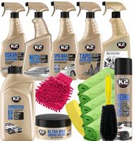 K2 ZESTAW KOSMETYKI ŚRODKI DO CZYSZCZENIA PIELĘGNACJI SAMOCHODOWE AUTA XXL