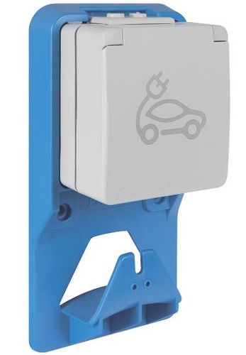 Efapel gniazdo do ładowania pojazdów elektrycznych n/t IP65 szary 81752 na Arena.pl