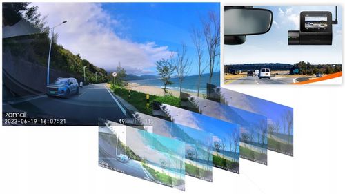 Kamera samochodowa 70mai A200 Wideorejestrator HDR + moduł parking UP03 na Arena.pl