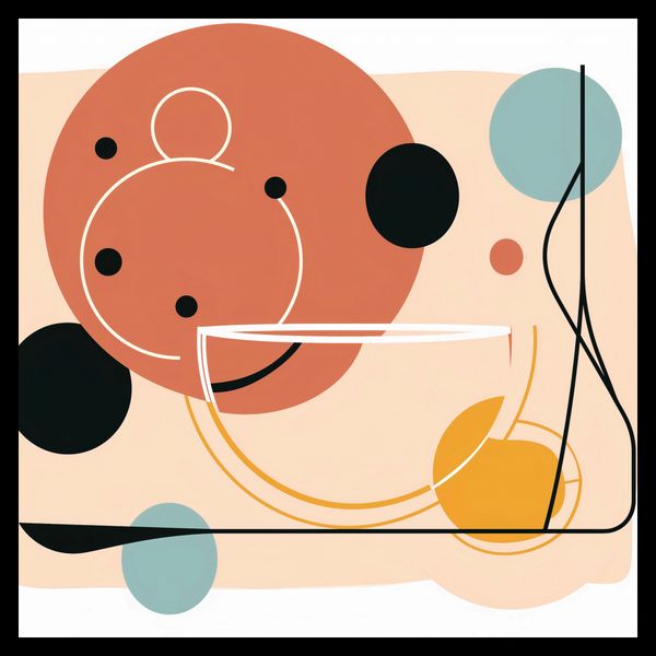 Plakat 50x50cm Harmonia Ciepła zdjęcie 2