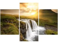 90X60CM OBRAZ ISLANDZKI KRAJOBRAZ