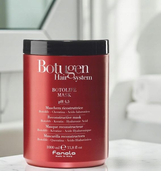 MASKA DO WŁOSÓW ŁAMLIWYCH REKONSTRUUJĄCA FANOLA BOTUGEN BOTOLIFE 1000ML zdjęcie 7